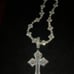 18 k Gold plated cross pendant & cross chain