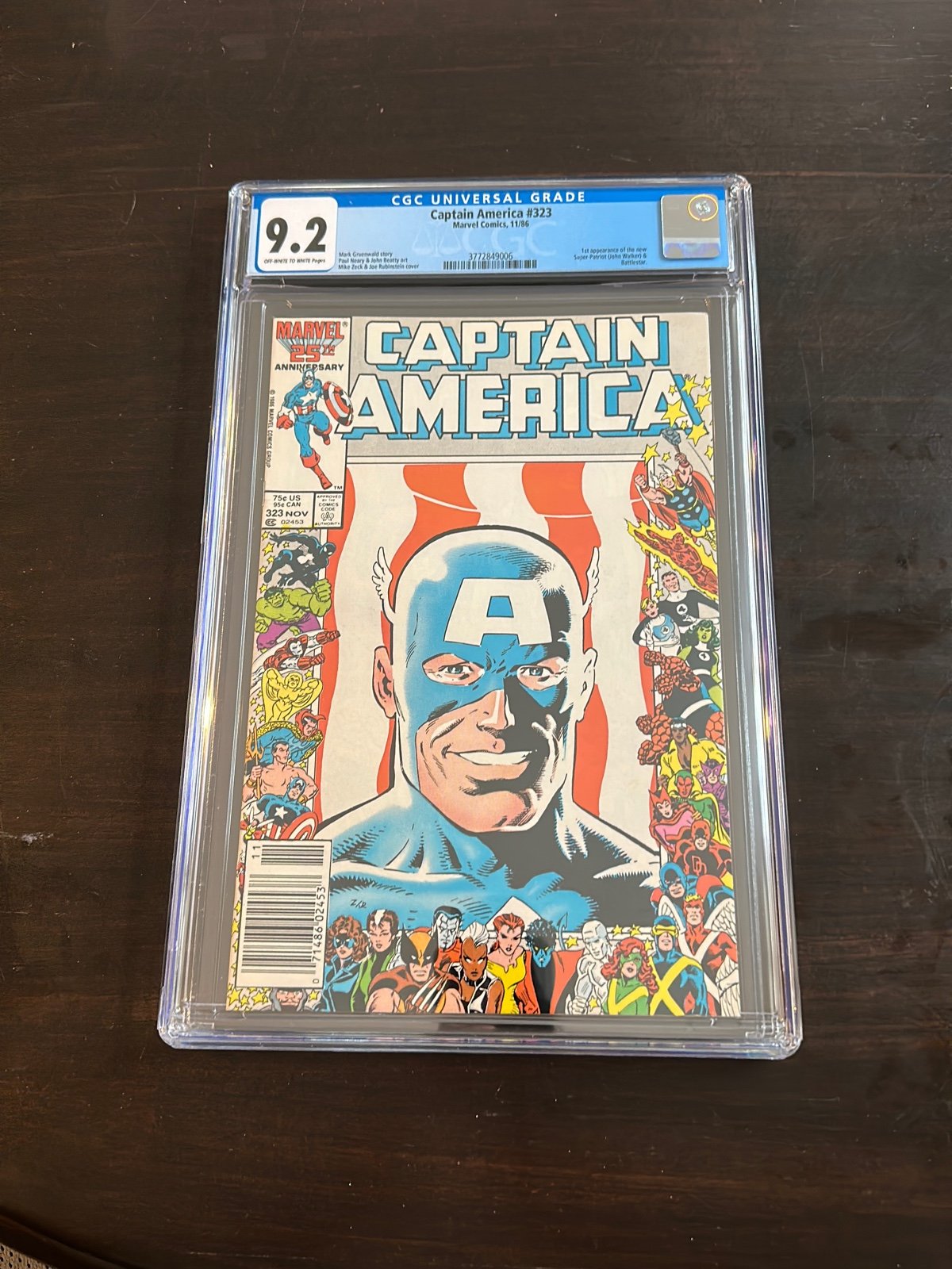 Captain American cgc comic