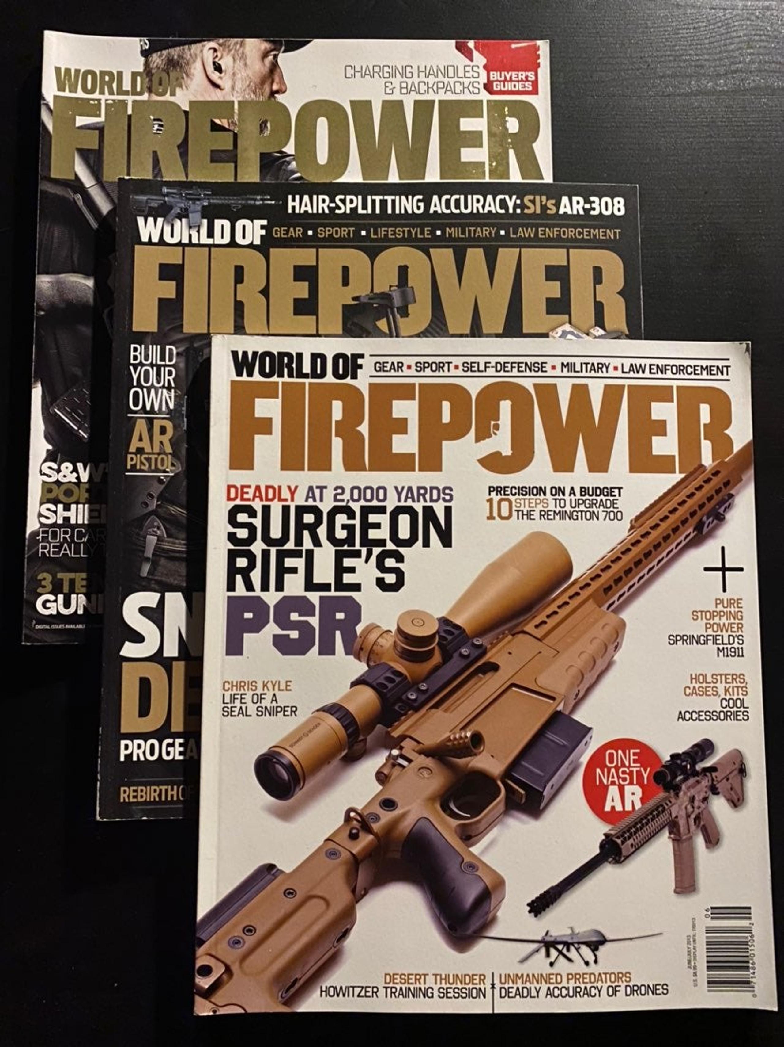 FIREPOWER MAGAZINE 3PK BUNDLE