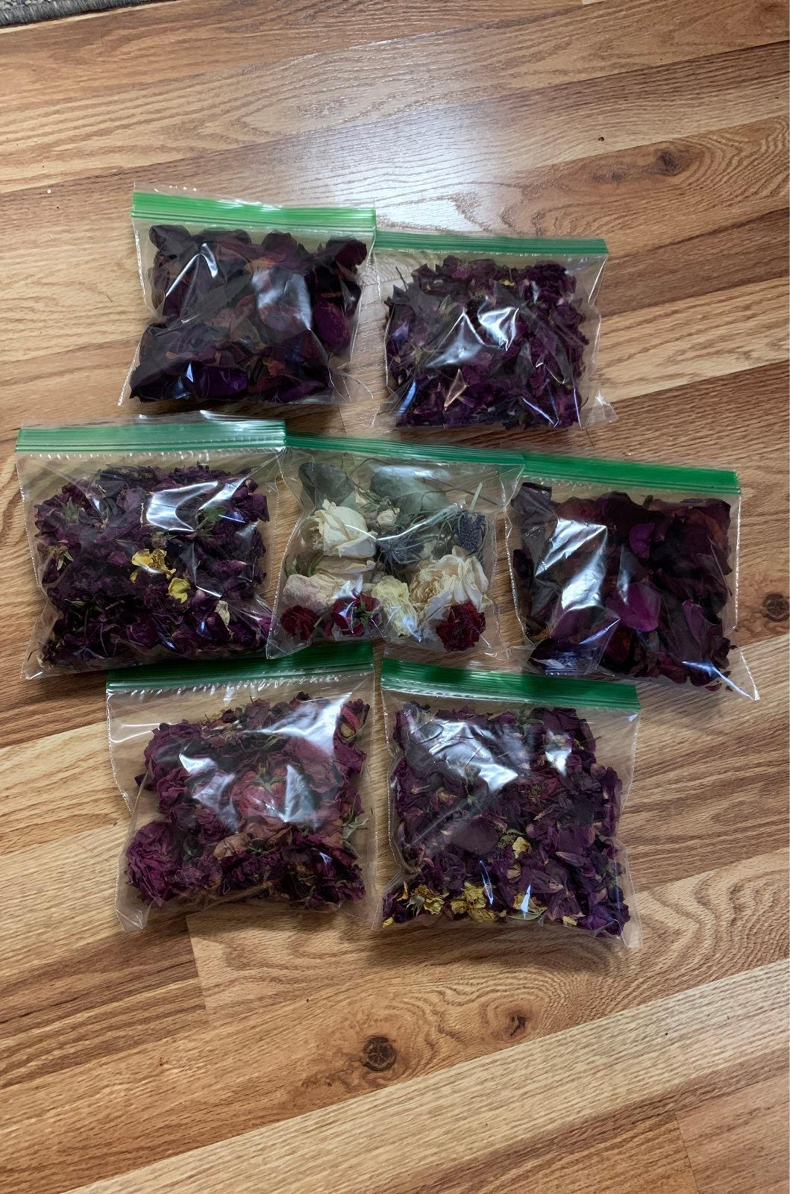 Dried Roses for Candle Making