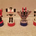 Vintage 1984 Hasbro Transformers Self-Inking Complete Stamp Bots Set