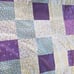 new handmade pieced purple Quilt