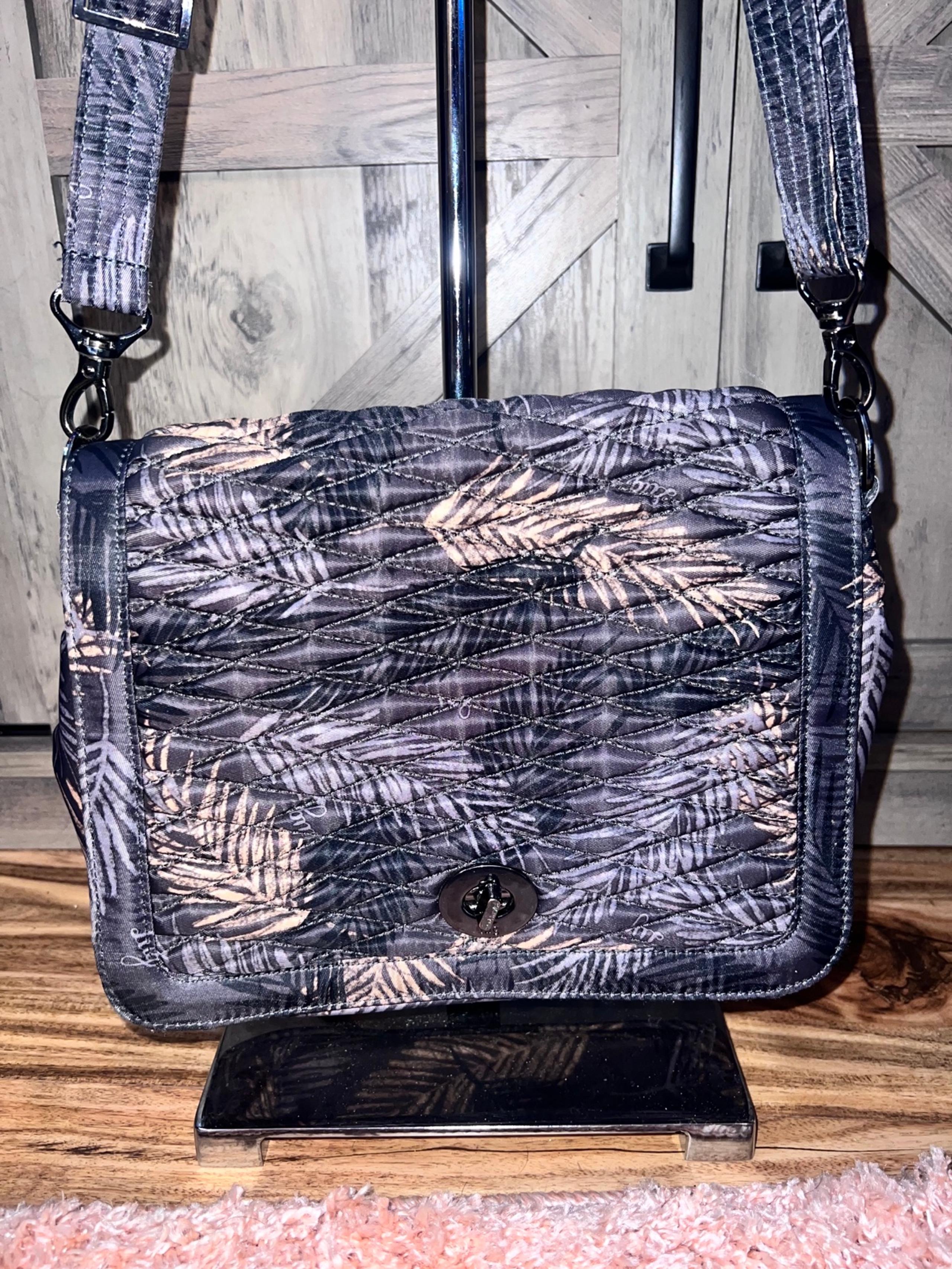LUG Presto Crossbody Bag with RFID - Tropical Grey Excellent!