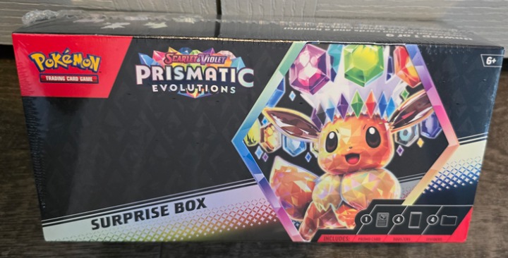 Pokemon TCG: Scarlet & Violet—Prismatic Evolutions Surprise Box