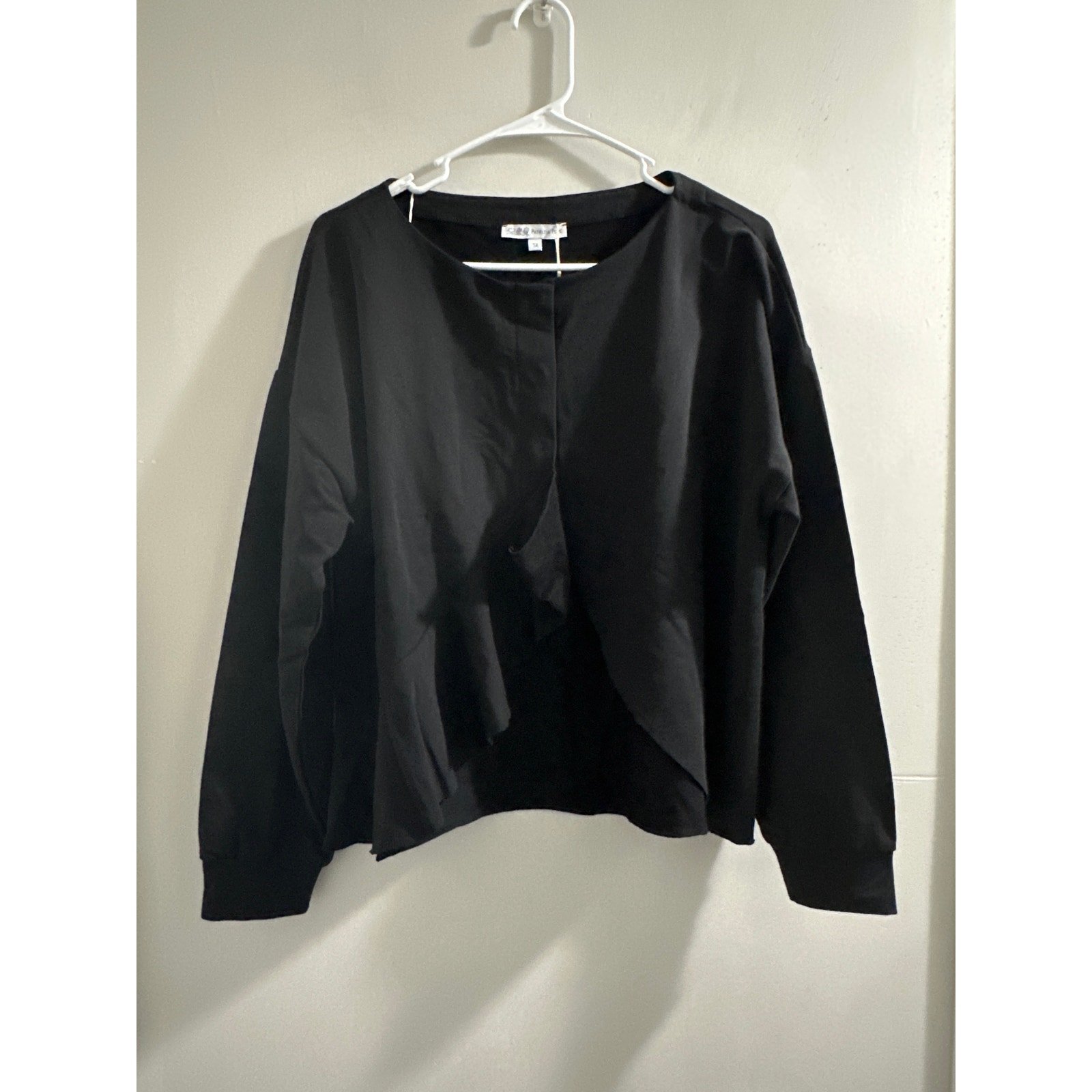 Patrizia Pepe black cardigan size TA Girls New