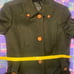 Extra small European size 40 wool women coat