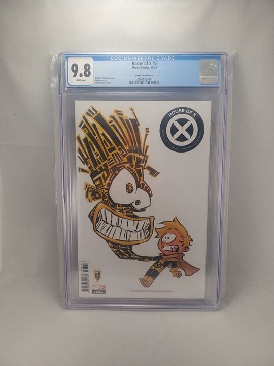 House of X #5 CGC 9.8 Skottie Young Warlock Cover Marvel XMEN