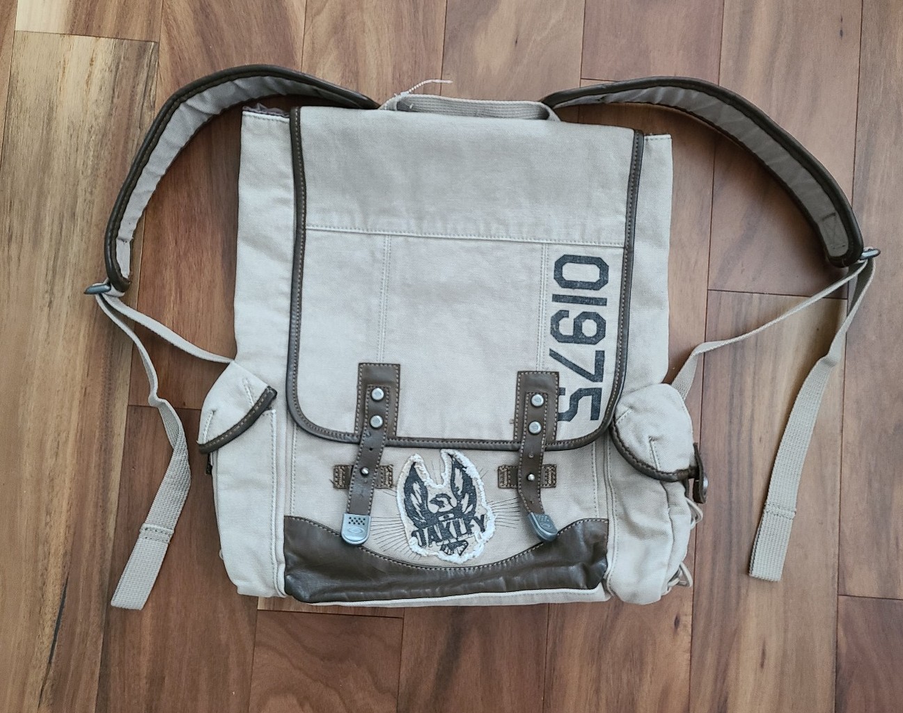 OAKLEY Khaki Flight Cinch Rucksack Back Pack Outdoor Camping Hiking Climbing Bag