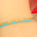 Casual Dinty Two Lines Twining Cross Zircon Thin Rings for Women, INDN8172
