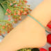 Casual Dinty Two Lines Twining Cross Zircon Thin Rings for Women, INDN8172