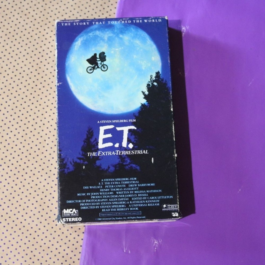 RARE E.T. VHS