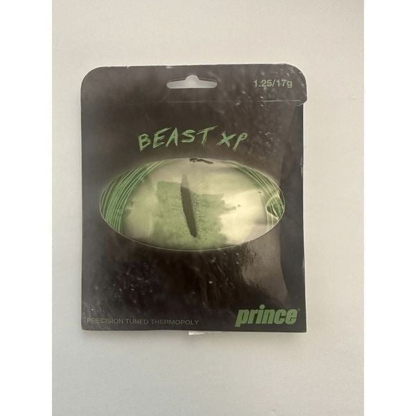 Prince Beast XP 17 Tennis String Set 1.25mm Green Thermopoly Precision Tuned