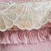 Vintage Grand Prix by Avanti Pink Seashell Trim Bath Hand Towel Set of 4