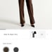 ABERCROMBIE BROWN LEATHER PANTS
