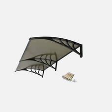 80''x 40'' Window Canopy Awning Polycarbonate Front Door Patio House Decor