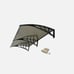 80''x 40'' Window Canopy Awning Polycarbonate Front Door Patio House Decor