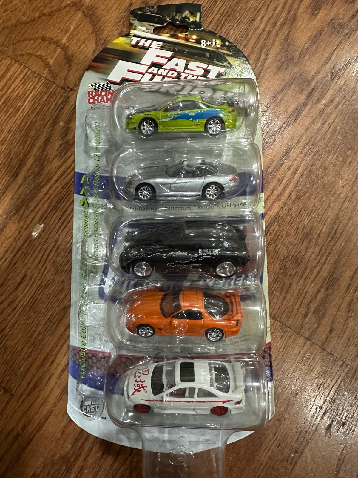 Racing Champions Fast And Furious (5 packs) RARE!!