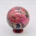 Rhodonite 2 sphere, Rhodonite Carving, Chakra healing -B-