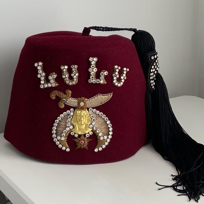 Vintage Shriners Fez - 1960’s MINT