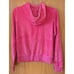 Pink Victoria's Secret pink velour hooded zip front gold sequins jacket