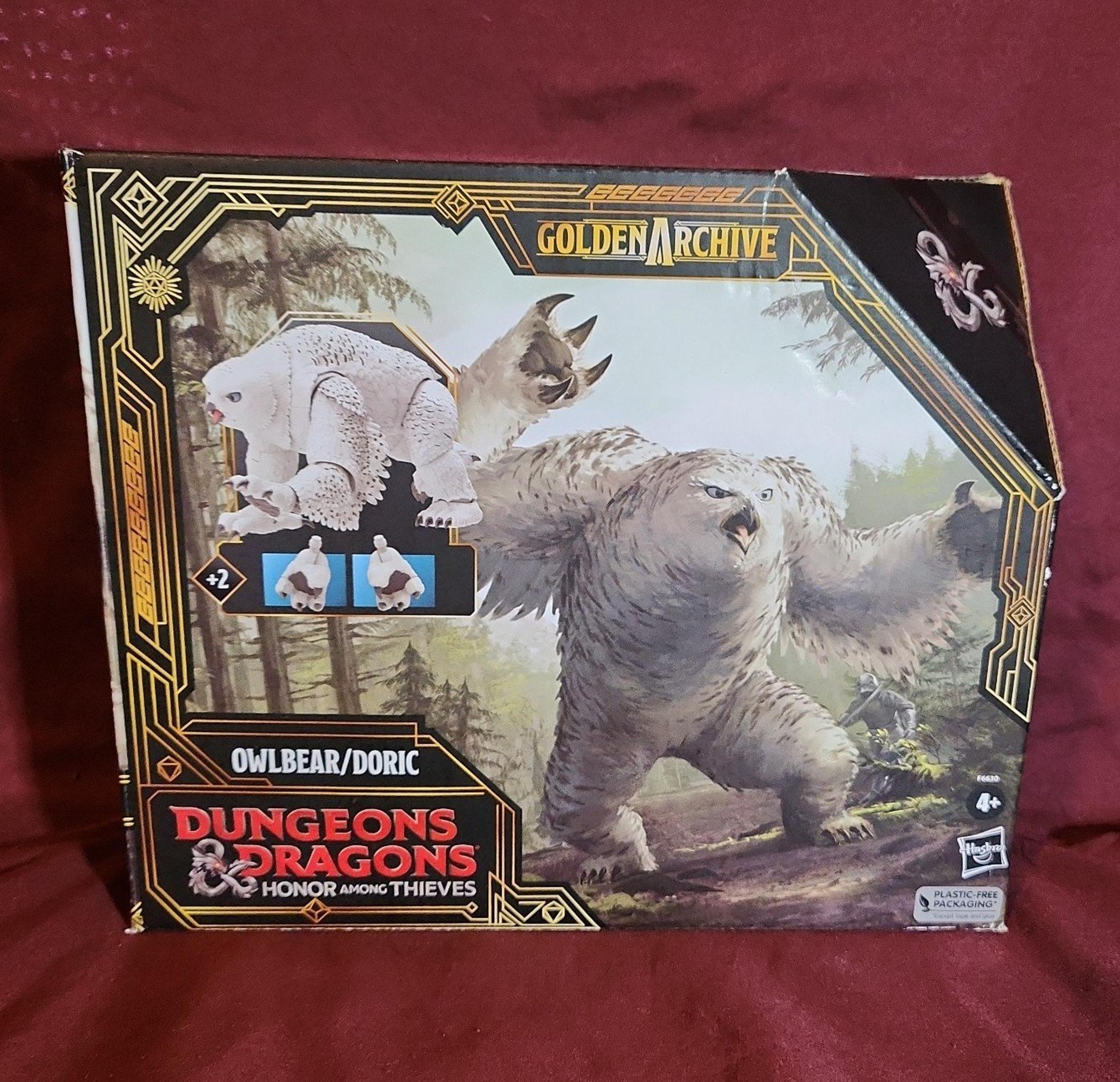 Dungeons & Dragons Honor Among Thieves Owlbear Doric Action Figure new !!!
