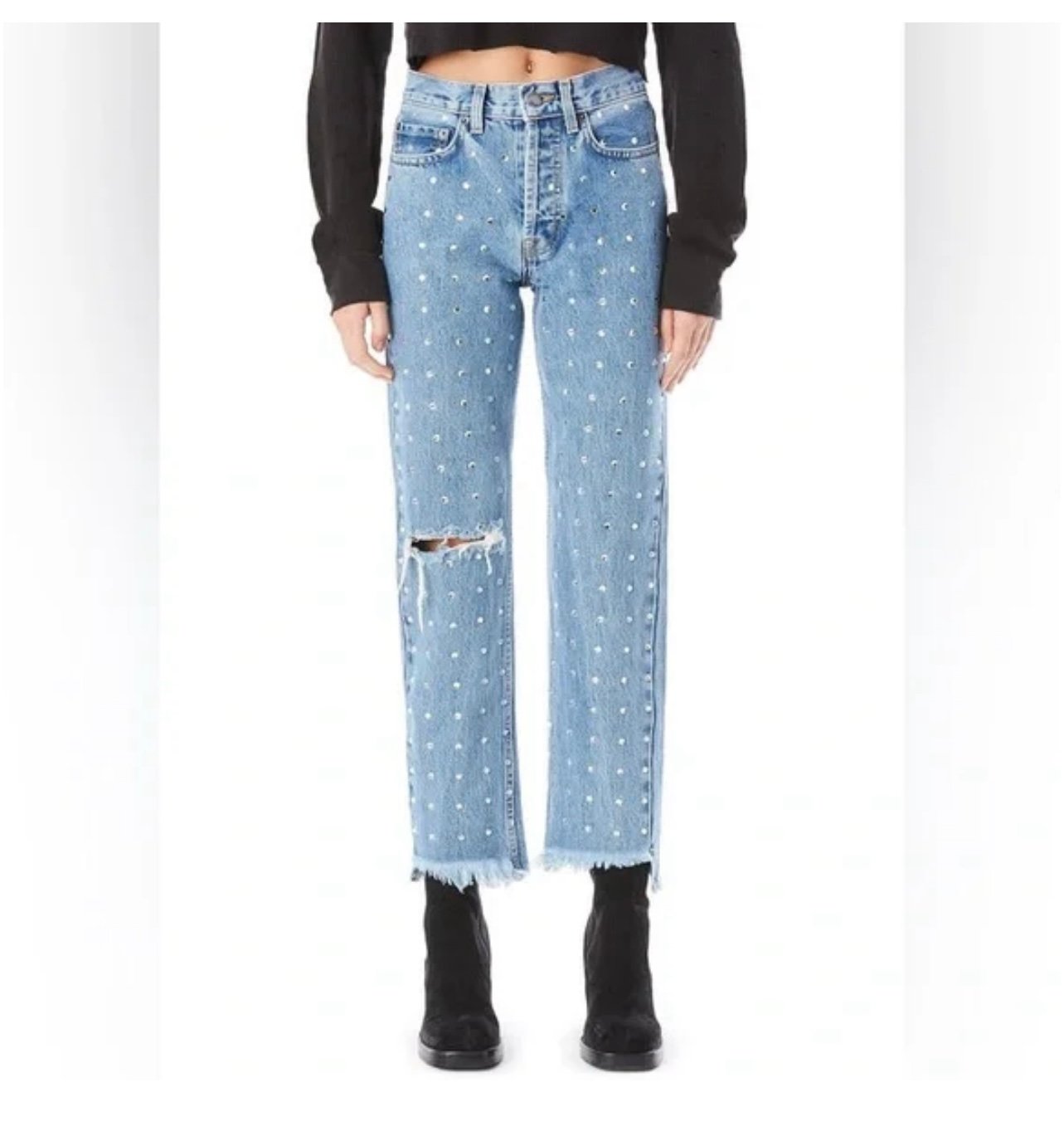 NWOT Carmar Emilia Asta Rhinestone Jeans