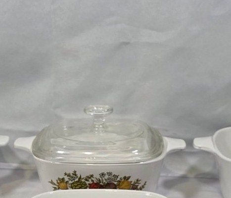 Corning Ware Spice of Life Petite Casserole Dish Set Of 6