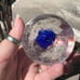 VINTAGE Signed & Dated Art Glass Incredible Paperweight STUNNING