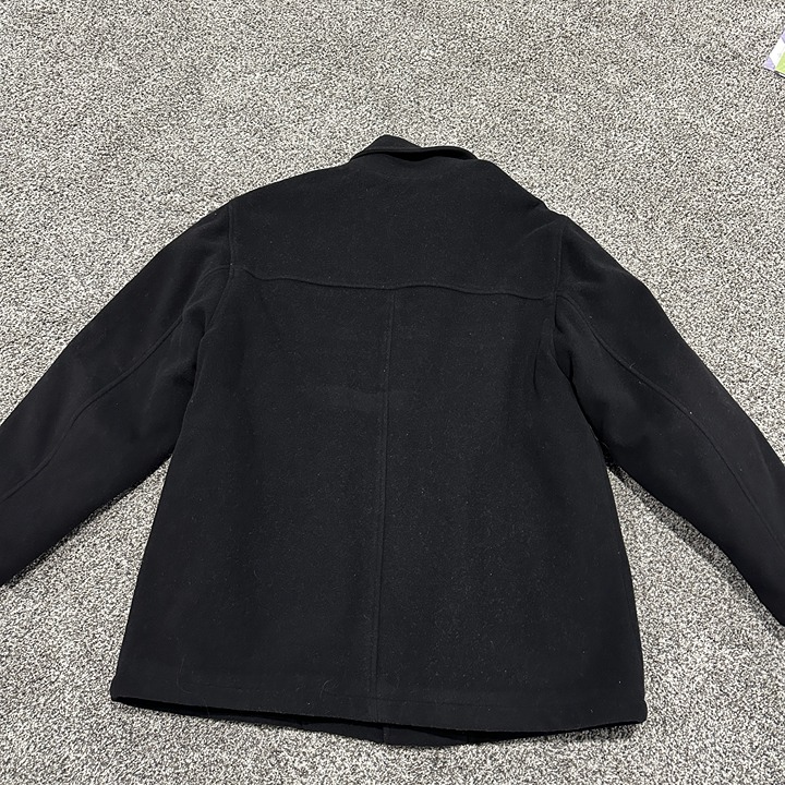 【楽天最安値に挑戦】 York New Marc Wool BLACK Mens Jacket Lining Quilted - Coat ジャケット・アウター