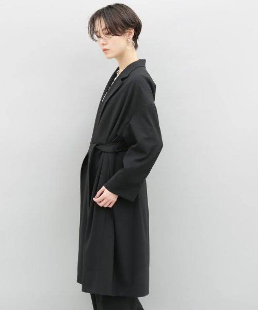ADAM ET ROPE' Adam et Rope Summer Wool Gown Coat
