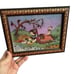 Sunish Maru India Real Gemstone Painting 10 + Real Stones Of Various Color 9.5