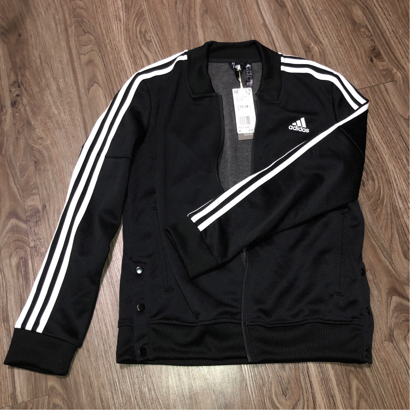 Adidas 3-Stripes Track Suit in Black