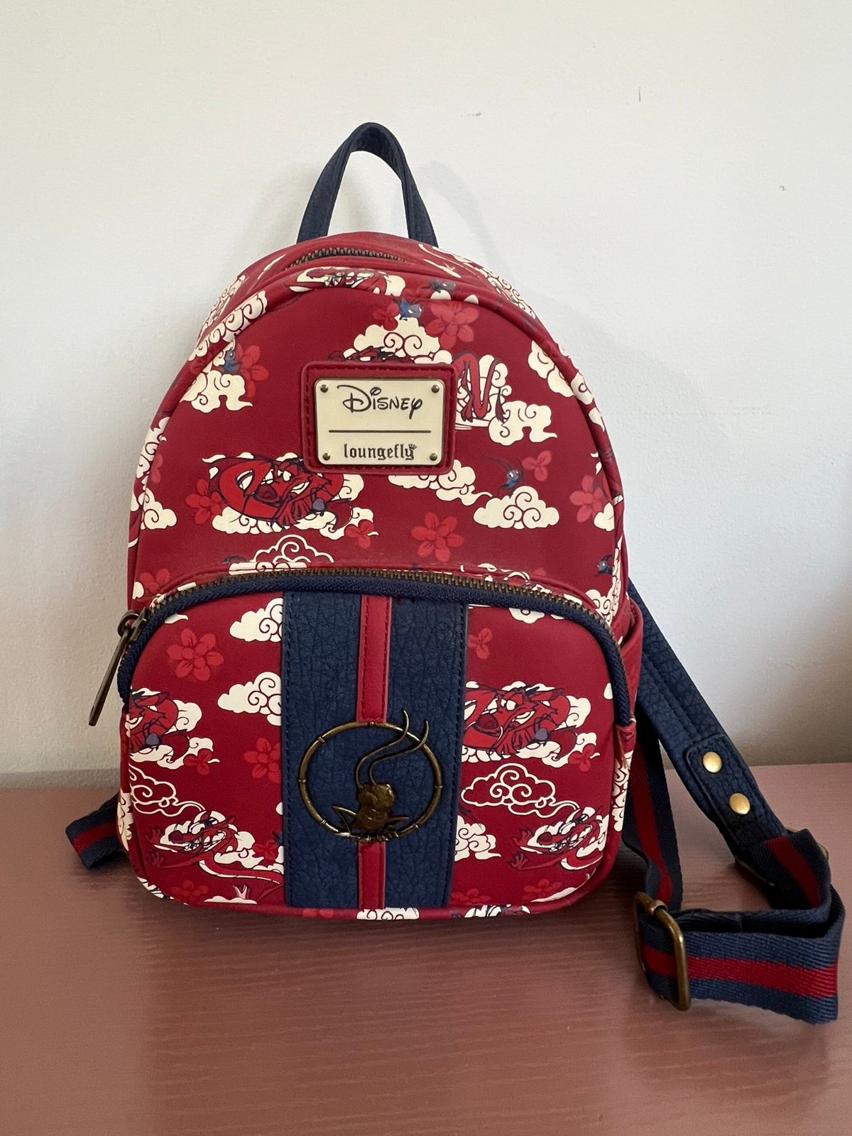 Loungefly Disney Mulan Crickee and Mushy Backpack