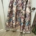 Eliza J floral vneck sleeveless floral high low dress size 10