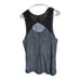 Lululemon Top Women 12 Sculpt Splatter White Reptile Black Mesh Dot Athleisure