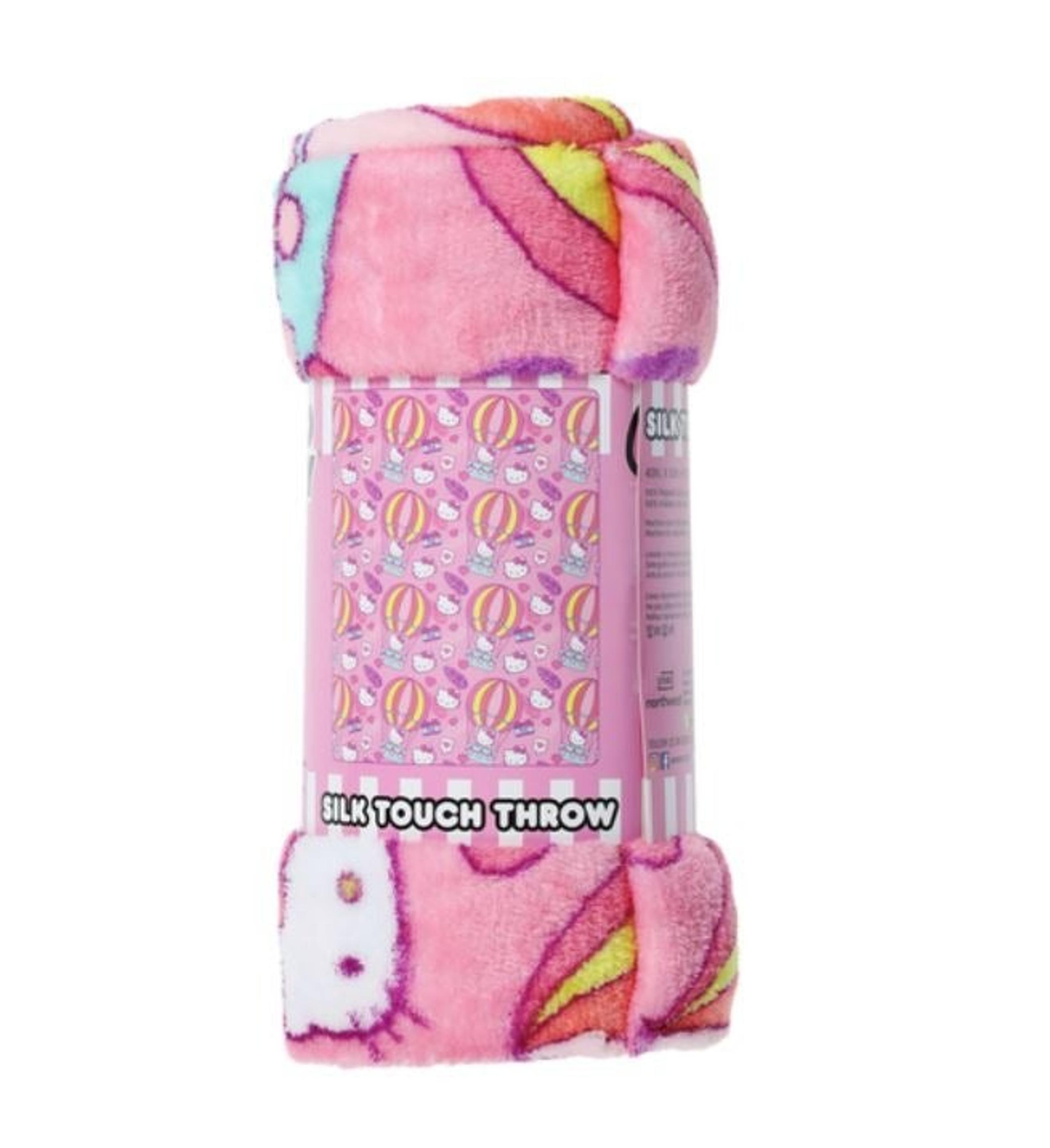 Sanrio Hello Kitty & Friends Plush Silk Touch Blanket 40" x 50" (NEW)