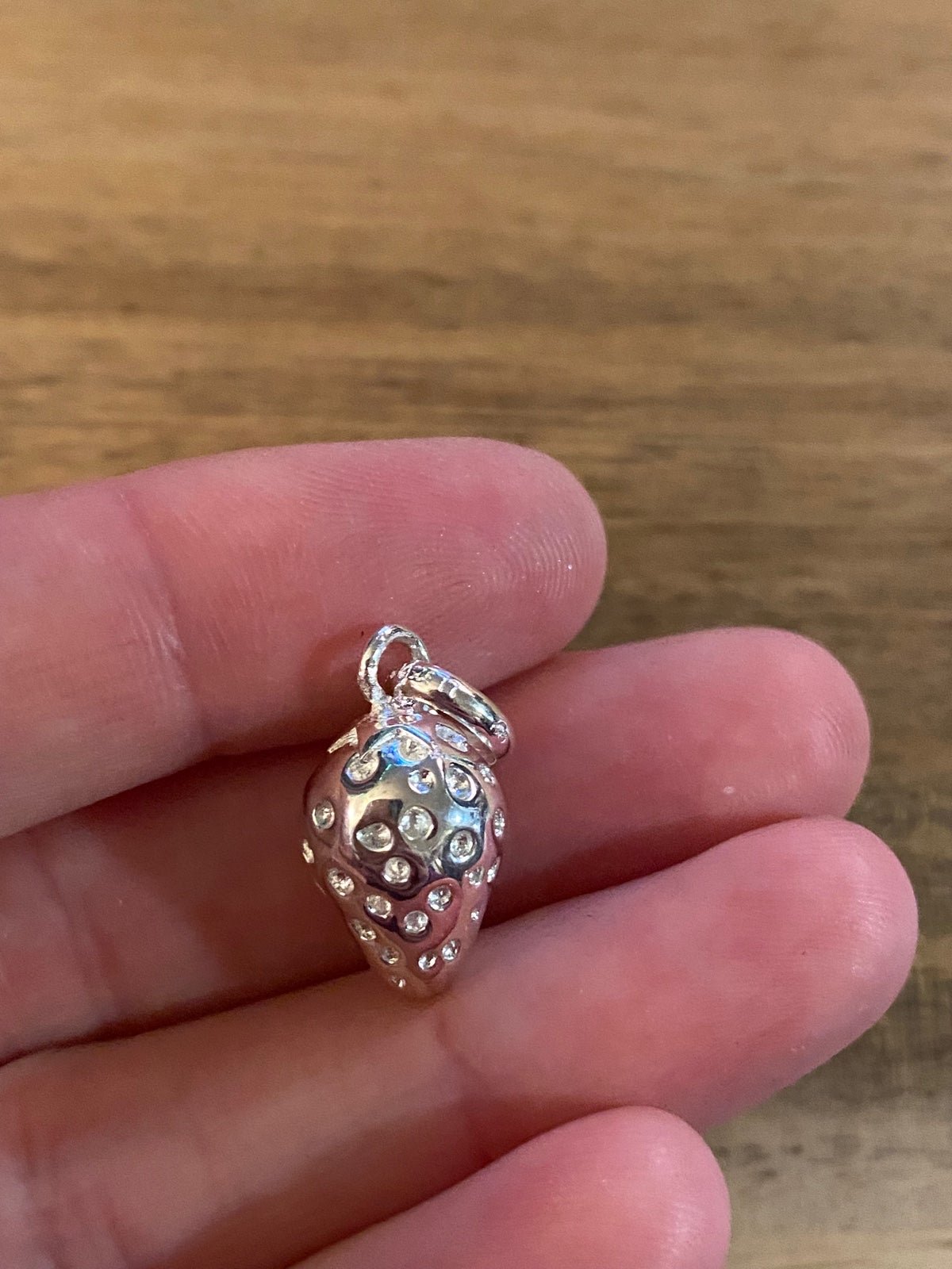 Links of London strawberry charm sterling silver new