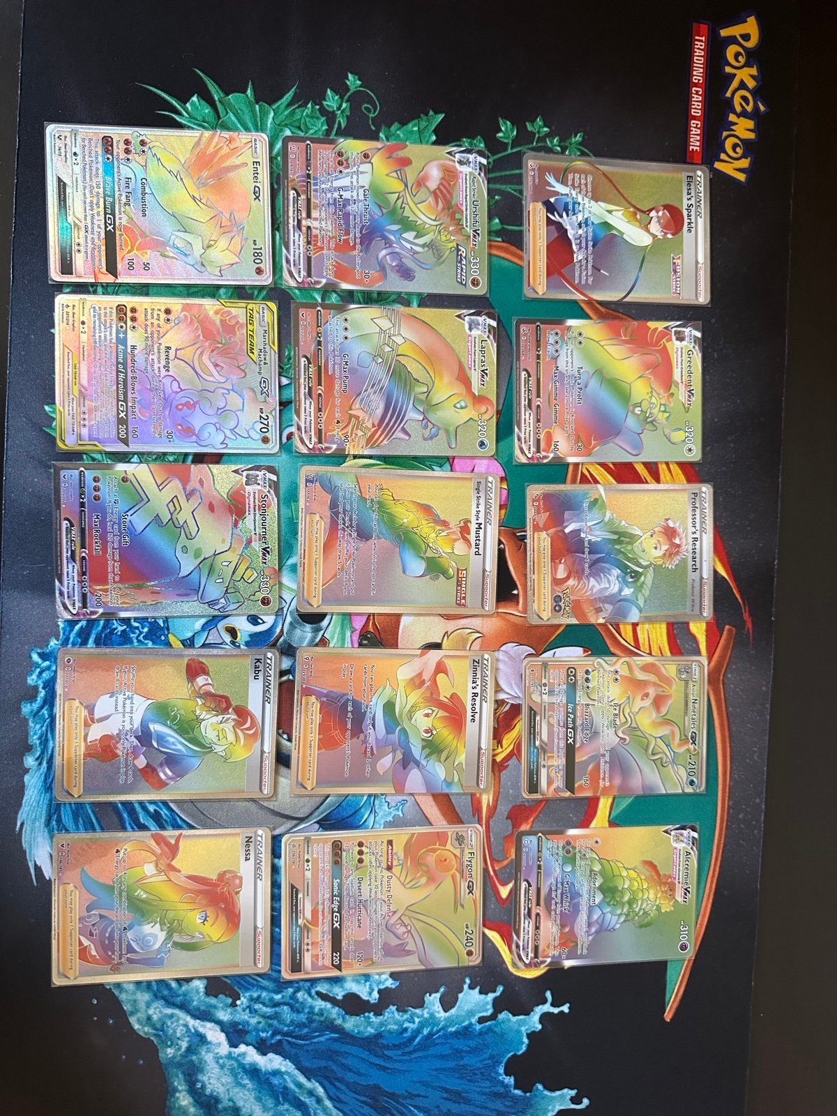 Pokémon Rainbow rare lot