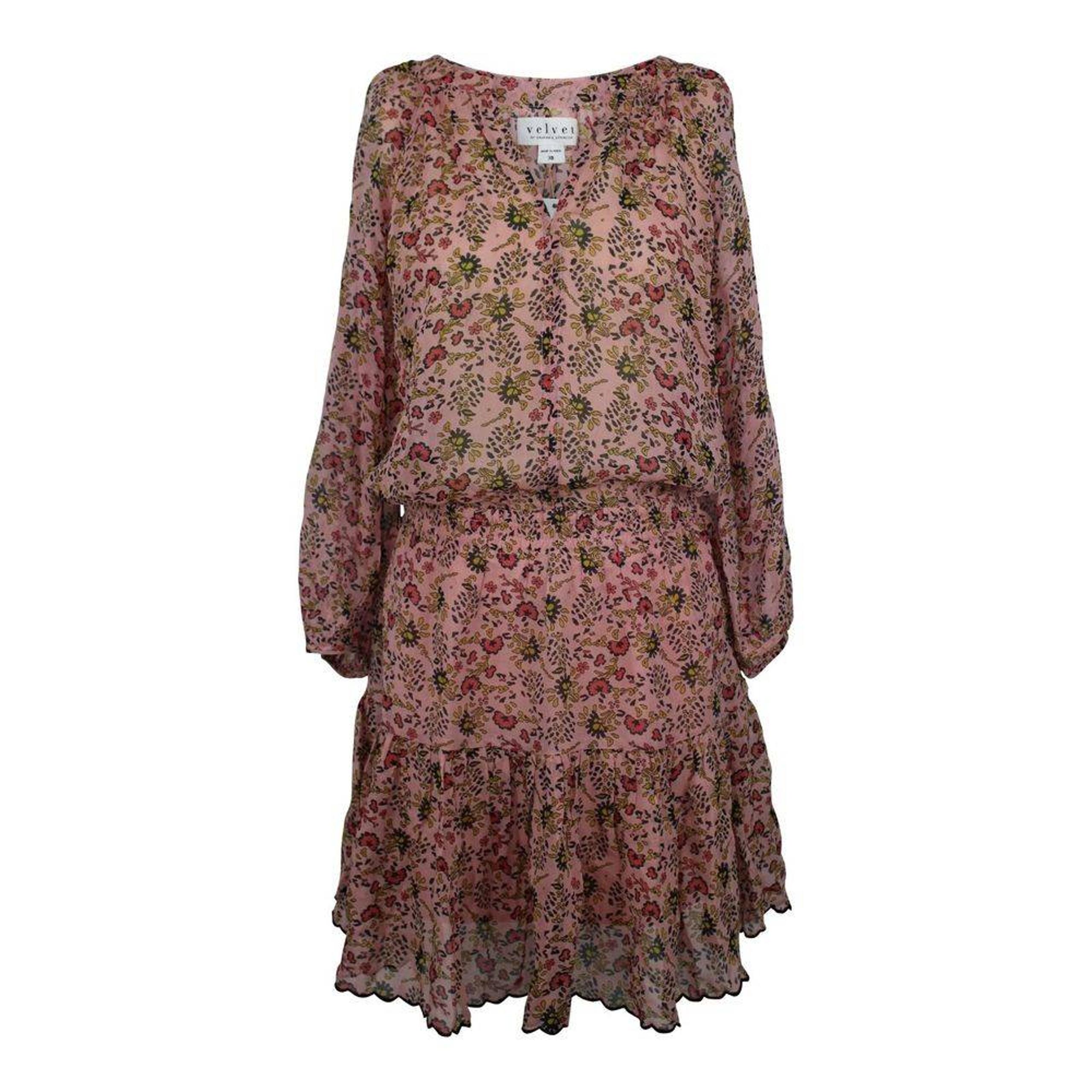 Velvet  Aubrey Dress XS Pink NWOT $249