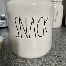 Rae Dunn SNACK Canister OG