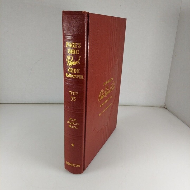 Page's Ohio Revised Code Annotated Title 55 Riads Highways Bridges 1970, 1983