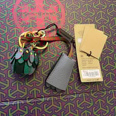 Burberry Beasts Leather Key Charm and Padlock Bag Charm