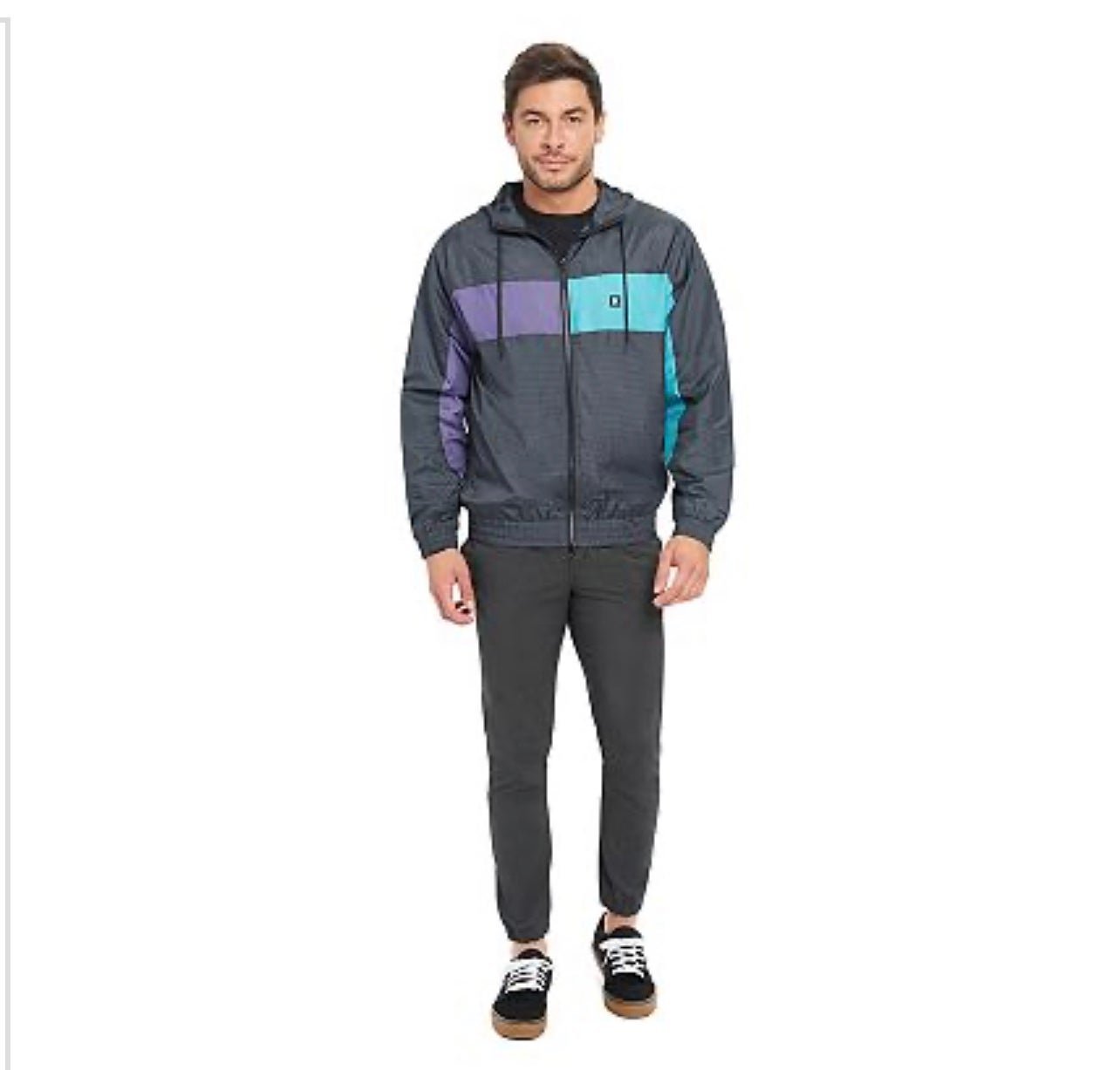 Hurley 90s Jack Windbreaker Jacket - NWT - S