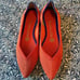 Rothy's The Point Persimmon size 6.5