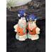 Vintage Fred Flintstone and Barney Rubble Salt & Pepper Shakers - Hanna Barbera