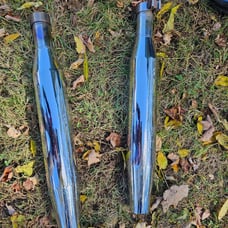 Harley Davidson 1200 Custom Factory Exhaust
