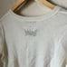 Brazeau tricot ivory cashmere v neck sweater