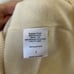 Brazeau tricot ivory cashmere v neck sweater