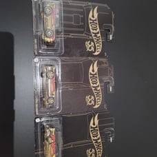 Hot Wheels set of 3. 55th anniversary