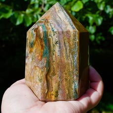 XL Ocean Jasper Tower from Madagascar